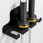 Supporto da parete per bilanciere resistente, rastrelliera per riporre attrezzature fitness in garage o in palestra., FS-23195
