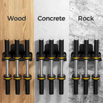 Supporto da parete per bilanciere resistente, rastrelliera per riporre attrezzature fitness in garage o in palestra., FS-23195