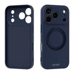 Custodia per telefono ABEEL in silicone liquido magnetico, delicata sulla pelle, con supporto., For iPhone 17 Pro Max, For iPhone 17 Pro, For iPhone 17, For iPhone 16 Pro Max