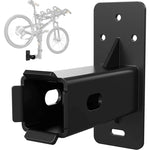 Supporto per bicicletta da parete resistente, a forma di T, in metallo, con dispositivo di collegamento., FS-2473