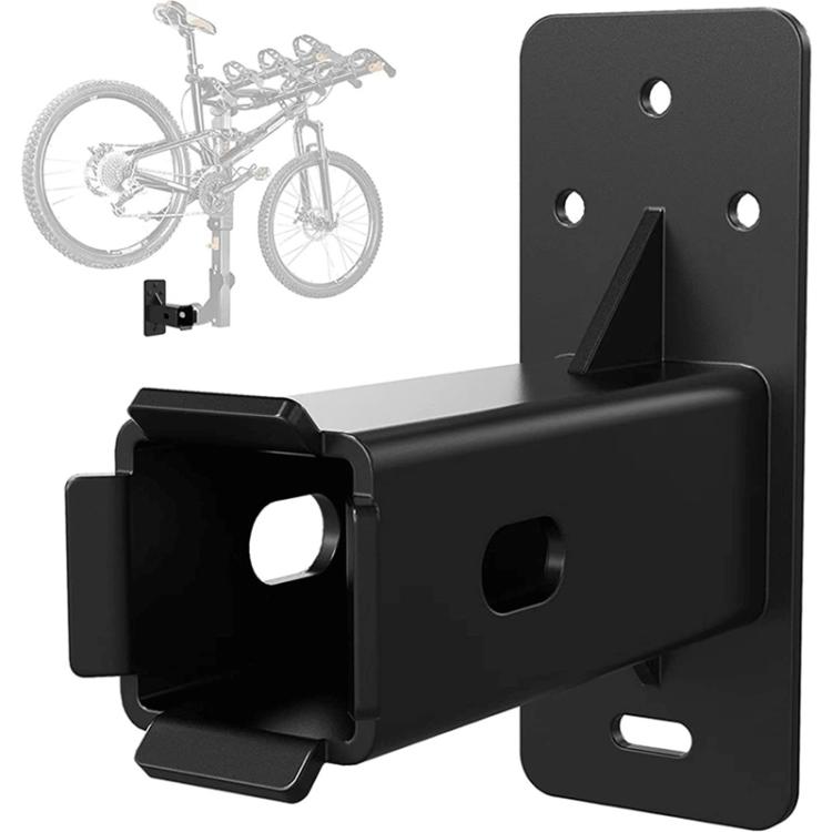 Supporto per bicicletta da parete resistente, a forma di T, in metallo, con dispositivo di collegamento., FS-2473