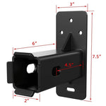 Supporto per bicicletta da parete resistente, a forma di T, in metallo, con dispositivo di collegamento., FS-2473