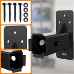 Supporto per bicicletta da parete resistente, a forma di T, in metallo, con dispositivo di collegamento., FS-2473