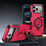 Custodia per telefono con bilancia magnetica Hexagon Armor, For iPhone 17 Pro Max, For iPhone 17 Pro, For iPhone 17