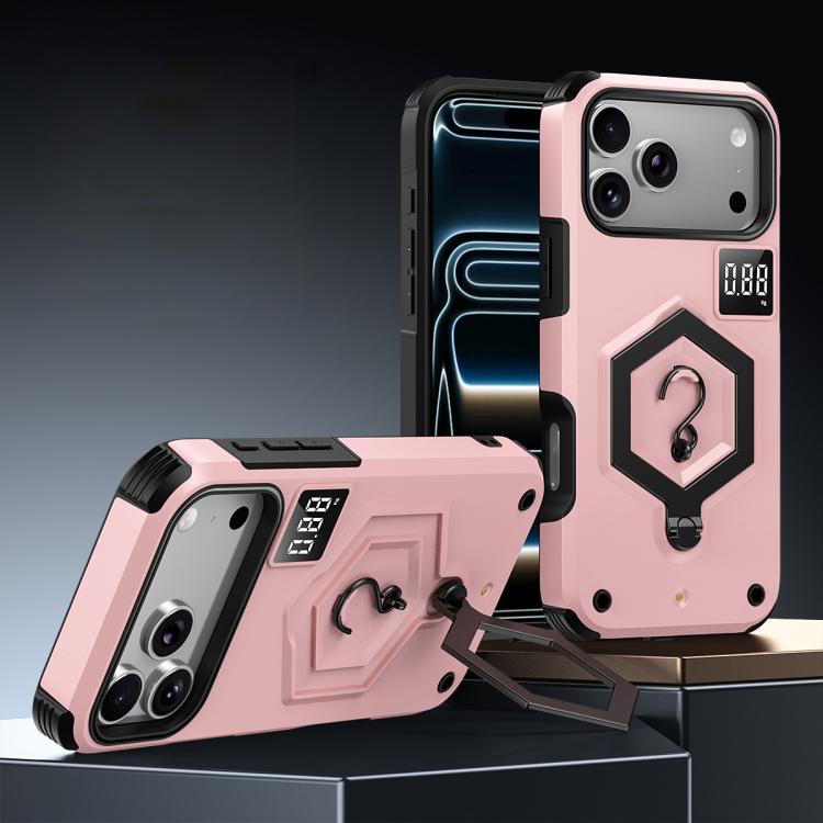 Custodia per telefono con bilancia magnetica Hexagon Armor, For iPhone 17 Pro Max, For iPhone 17 Pro, For iPhone 17