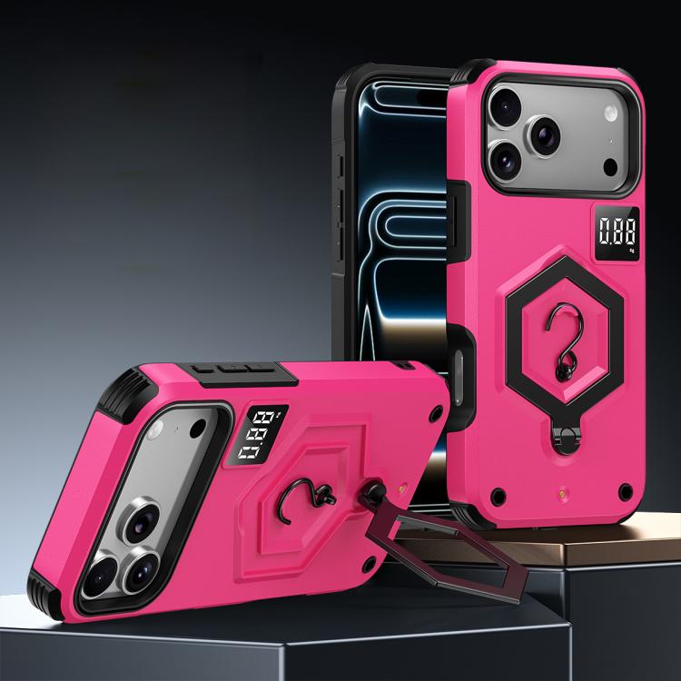 Custodia per telefono con bilancia magnetica Hexagon Armor, For iPhone 17 Pro Max, For iPhone 17 Pro, For iPhone 17