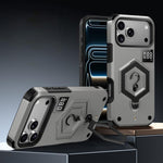 Custodia per telefono con bilancia magnetica Hexagon Armor, For iPhone 17 Pro Max, For iPhone 17 Pro, For iPhone 17