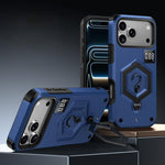 Custodia per telefono con bilancia magnetica Hexagon Armor, For iPhone 17 Pro Max, For iPhone 17 Pro, For iPhone 17