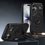 Custodia per telefono con bilancia magnetica Hexagon Armor, For iPhone 17 Pro Max, For iPhone 17 Pro, For iPhone 17