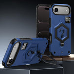 Custodia per telefono con bilancia magnetica Hexagon Armor, For iPhone Air, For iPhone 16 Pro Max, For iPhone 16 Pro