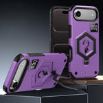 Custodia per telefono con bilancia magnetica Hexagon Armor, For iPhone Air, For iPhone 16 Pro Max, For iPhone 16 Pro