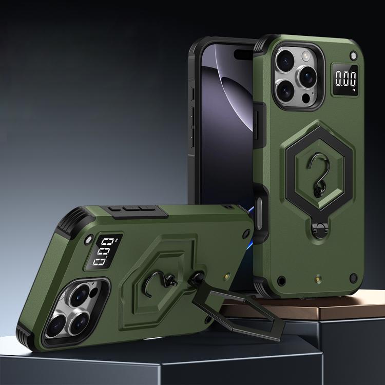 Custodia per telefono con bilancia magnetica Hexagon Armor, For iPhone Air, For iPhone 16 Pro Max, For iPhone 16 Pro