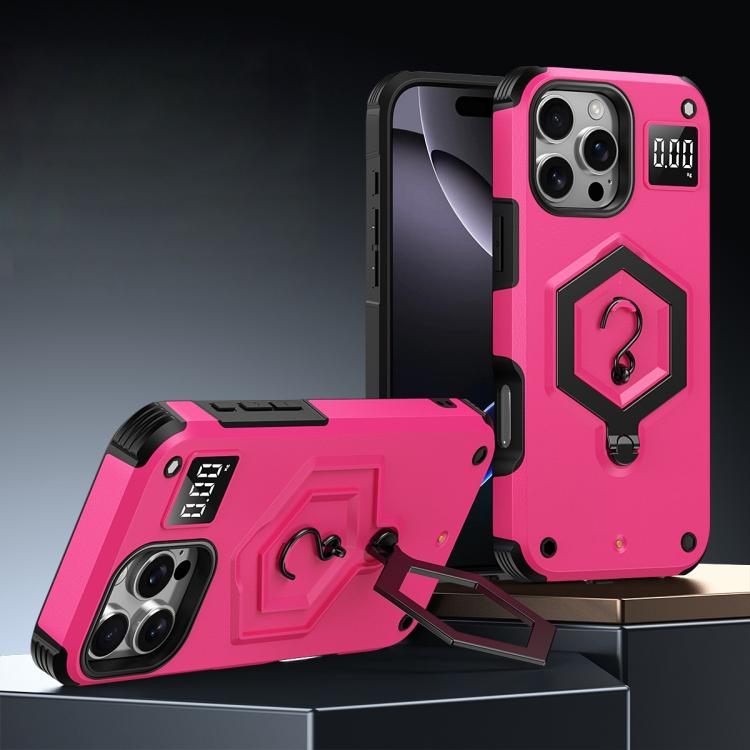 Custodia per telefono con bilancia magnetica Hexagon Armor, For iPhone Air, For iPhone 16 Pro Max, For iPhone 16 Pro