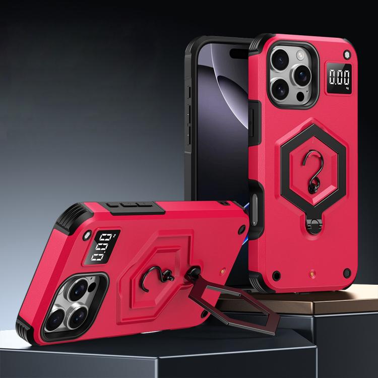 Custodia per telefono con bilancia magnetica Hexagon Armor, For iPhone Air, For iPhone 16 Pro Max, For iPhone 16 Pro