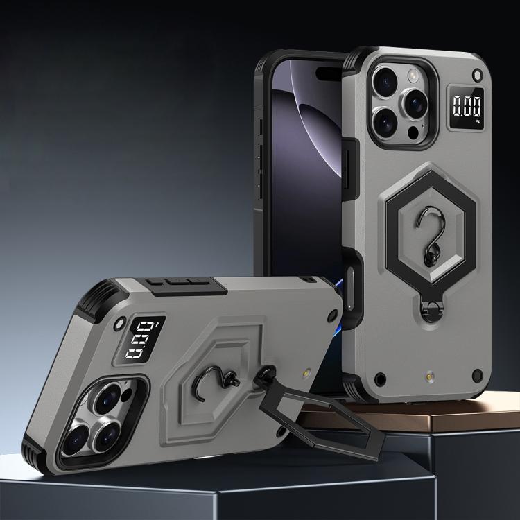 Custodia per telefono con bilancia magnetica Hexagon Armor, For iPhone Air, For iPhone 16 Pro Max, For iPhone 16 Pro