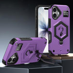 Custodia per telefono con bilancia magnetica Hexagon Armor, For iPhone 16, For iPhone 15 Pro Max, For iPhone 15 Pro