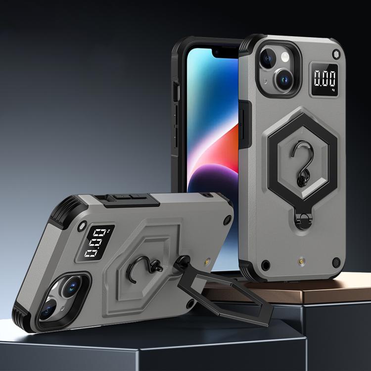 Custodia per telefono con bilancia magnetica Hexagon Armor, For iPhone 15 Plus, For iPhone 15, For iPhone 14 Plus