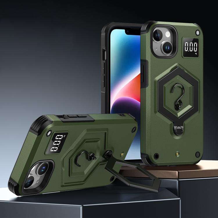 Custodia per telefono con bilancia magnetica Hexagon Armor, For iPhone 15 Plus, For iPhone 15, For iPhone 14 Plus