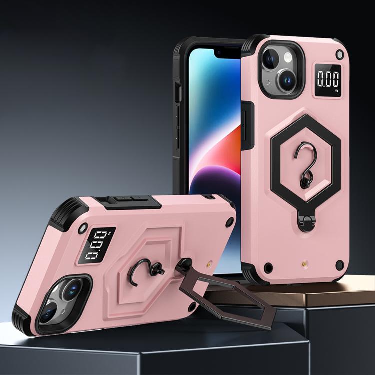 Custodia per telefono con bilancia magnetica Hexagon Armor, For iPhone 15 Plus, For iPhone 15, For iPhone 14 Plus