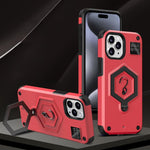 Custodia per telefono con bilancia magnetica Hexagon Armor, For iPhone 12 / 12 Pro, For iPhone 11 Pro Max, For iPhone 11