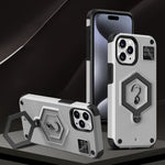 Custodia per telefono con bilancia magnetica Hexagon Armor, For iPhone 12 / 12 Pro, For iPhone 11 Pro Max, For iPhone 11