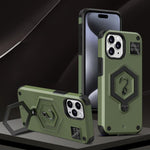Custodia per telefono con bilancia magnetica Hexagon Armor, For iPhone 12 / 12 Pro, For iPhone 11 Pro Max, For iPhone 11