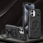 Custodia per telefono con bilancia magnetica Hexagon Armor, For iPhone 12 / 12 Pro, For iPhone 11 Pro Max, For iPhone 11