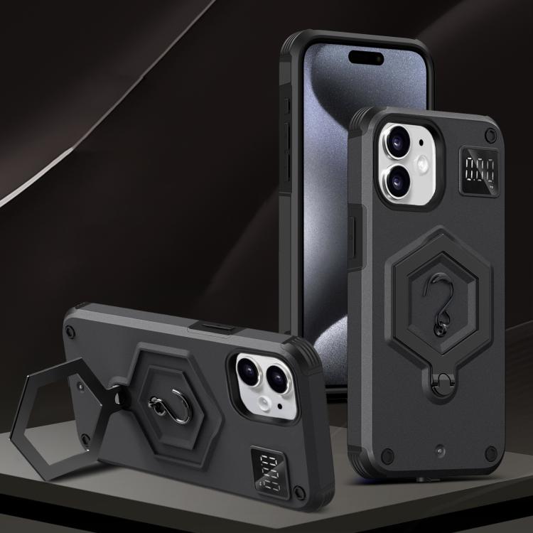 Custodia per telefono con bilancia magnetica Hexagon Armor, For iPhone 12 / 12 Pro, For iPhone 11 Pro Max, For iPhone 11