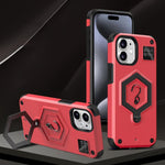 Custodia per telefono con bilancia magnetica Hexagon Armor, For iPhone 12 / 12 Pro, For iPhone 11 Pro Max, For iPhone 11