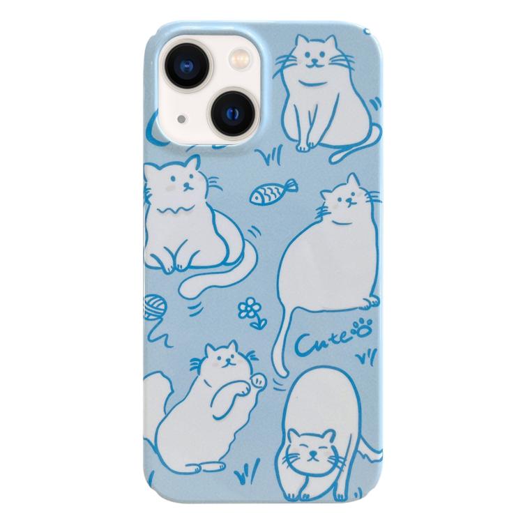 Custodia per PC/telefono con motivo dipinto, For iPhone 16 Plus