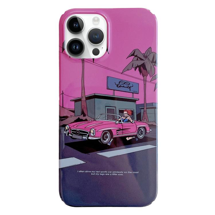Custodia per PC/telefono con motivo dipinto, For iPhone 16 Pro Max