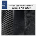 Portafoglio multi-carta KB238 in lega di alluminio con texture effetto cera d'olio e protezione RFID.