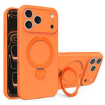 Custodia per telefono con supporto MagSafe in silicone liquido, For iPhone 17 Pro Max, For iPhone 17 Pro, For iPhone 17