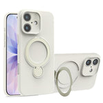 Custodia per telefono con supporto MagSafe in silicone liquido, For iPhone 17 Pro Max, For iPhone 17 Pro, For iPhone 17