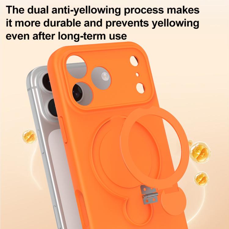Custodia per telefono con supporto MagSafe in silicone liquido, For iPhone Air