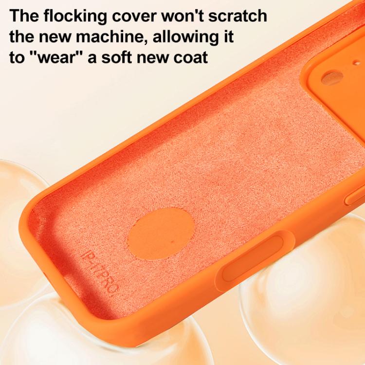 Custodia per telefono con supporto MagSafe in silicone liquido, For iPhone 17 Pro Max, For iPhone 17 Pro, For iPhone 17