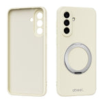 Custodia per telefono ABEEL in silicone liquido magnetico, delicata sulla pelle, con supporto., For Samsung Galaxy A57 5G, For Samsung Galaxy A37 5G, For Galaxy A27 5G
