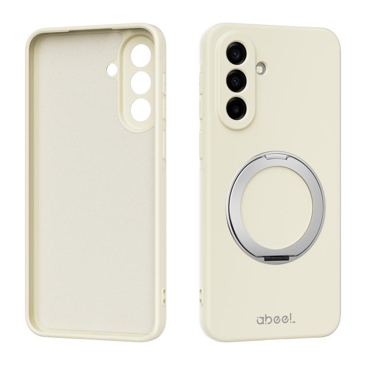 Custodia per telefono ABEEL in silicone liquido magnetico, delicata sulla pelle, con supporto., For Samsung Galaxy A57 5G, For Samsung Galaxy A37 5G, For Galaxy A27 5G