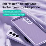 Custodia per telefono ABEEL in silicone liquido magnetico, delicata sulla pelle, con supporto., For Samsung Galaxy A57 5G, For Samsung Galaxy A37 5G, For Galaxy A27 5G
