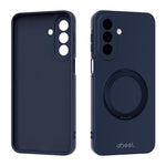 Custodia per telefono ABEEL in silicone liquido magnetico, delicata sulla pelle, con supporto., For Samsung Galaxy A57 5G, For Samsung Galaxy A37 5G, For Galaxy A27 5G