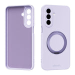 Custodia per telefono ABEEL in silicone liquido magnetico, delicata sulla pelle, con supporto., For Samsung Galaxy A57 5G, For Samsung Galaxy A37 5G, For Galaxy A27 5G