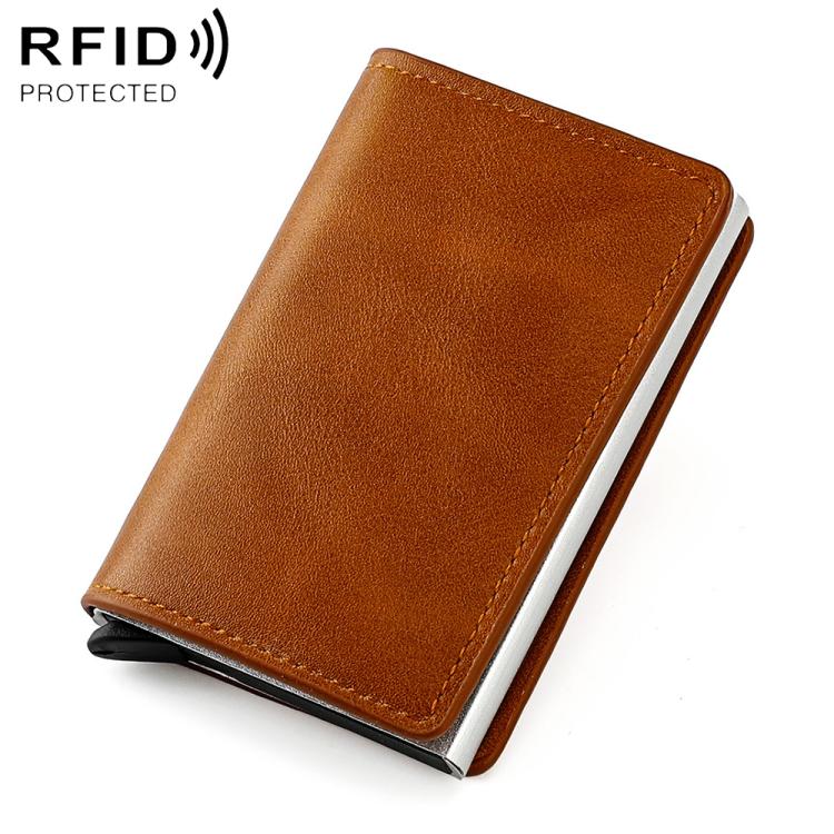 Borsa porta carte RFID in lega di alluminio KB260
