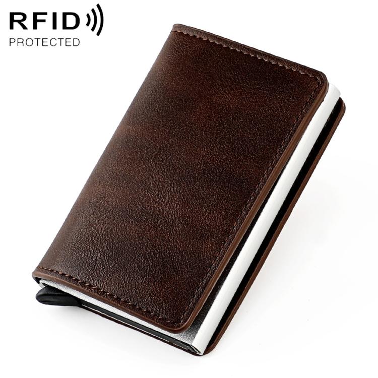 Borsa porta carte RFID in lega di alluminio KB260