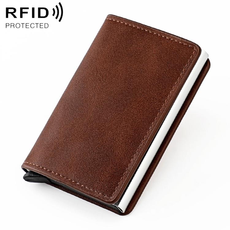 Borsa porta carte RFID in lega di alluminio KB260