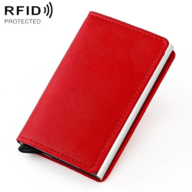 Borsa porta carte RFID in lega di alluminio KB260