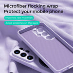 Custodia per telefono ABEEL in silicone liquido magnetico, delicata sulla pelle, con supporto., For Samsung Galaxy S26 Edge 5G, For Samsung Galaxy S26 Ultra 5G, For Samsung Galaxy S26 5G