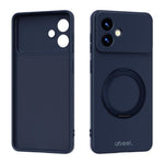 Custodia per telefono ABEEL in silicone liquido magnetico, delicata sulla pelle, con supporto., For Samsung Galaxy S26 Edge 5G, For Samsung Galaxy S26 Ultra 5G, For Samsung Galaxy S26 5G
