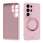 Custodia per telefono ABEEL in silicone liquido magnetico, delicata sulla pelle, con supporto., For Samsung Galaxy S26 Edge 5G, For Samsung Galaxy S26 Ultra 5G, For Samsung Galaxy S26 5G