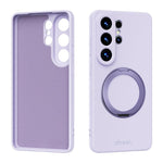 Custodia per telefono ABEEL in silicone liquido magnetico, delicata sulla pelle, con supporto., For Samsung Galaxy S26 Edge 5G, For Samsung Galaxy S26 Ultra 5G, For Samsung Galaxy S26 5G