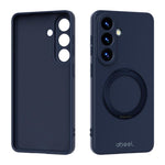 Custodia per telefono ABEEL in silicone liquido magnetico, delicata sulla pelle, con supporto., For Samsung Galaxy S26 Edge 5G, For Samsung Galaxy S26 Ultra 5G, For Samsung Galaxy S26 5G